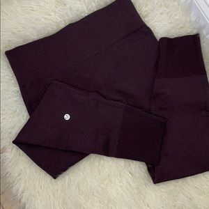 Lululemon ebb to street leggings sz 6